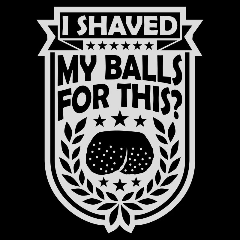 Je me suis rasé les couilles