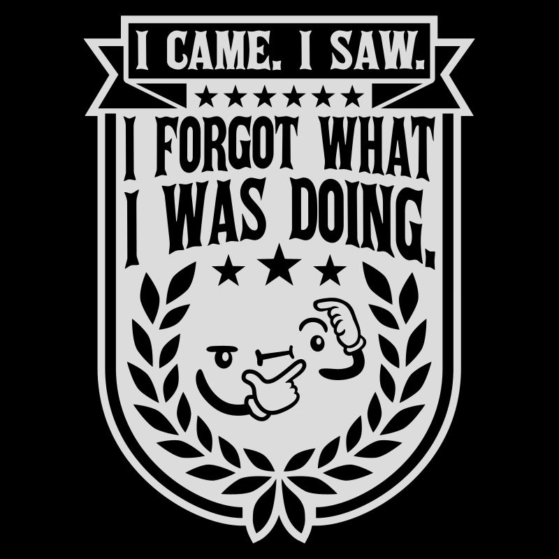 I came saw forget