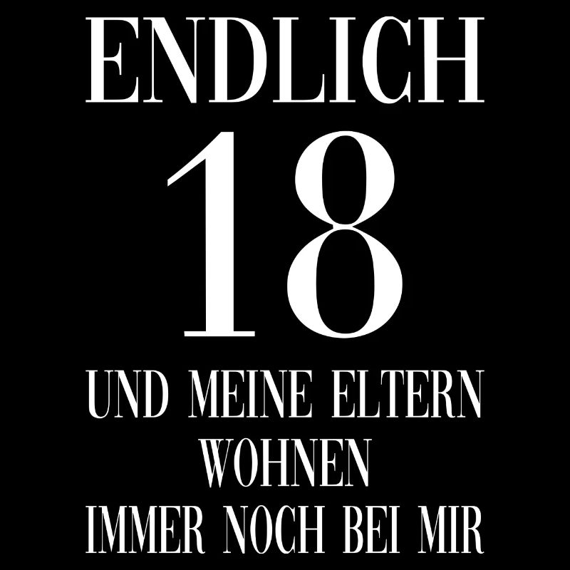 18. Geburtstag Endlich 18 Geschenk