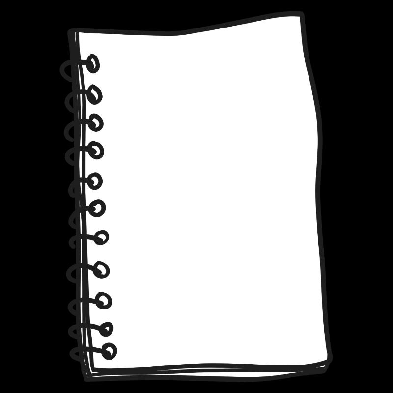 Notebook Banner Drawing