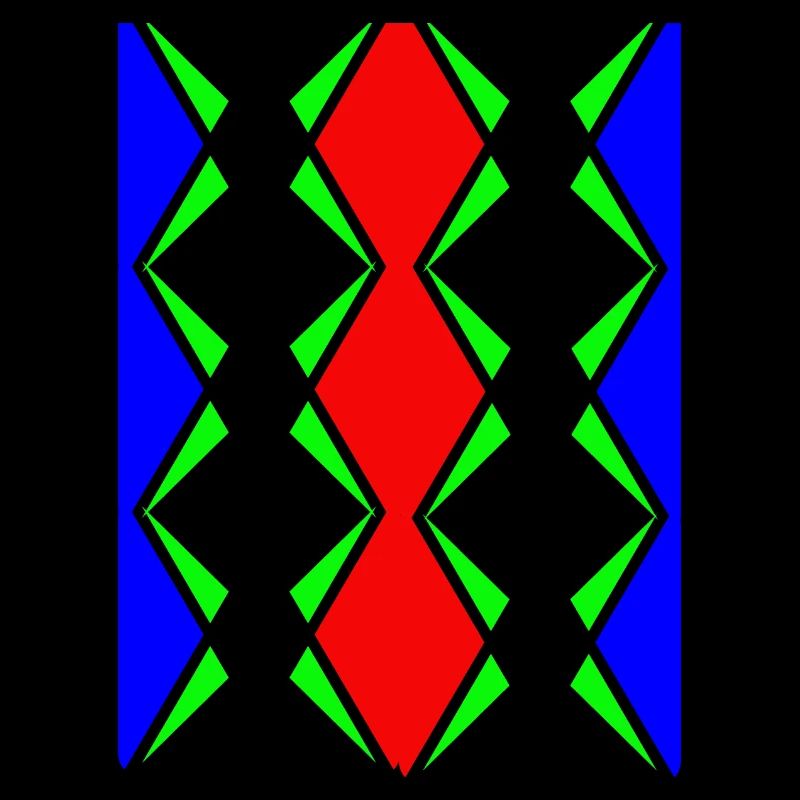 Design unique multicolore