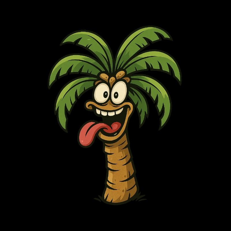 Crazy Palm Tree