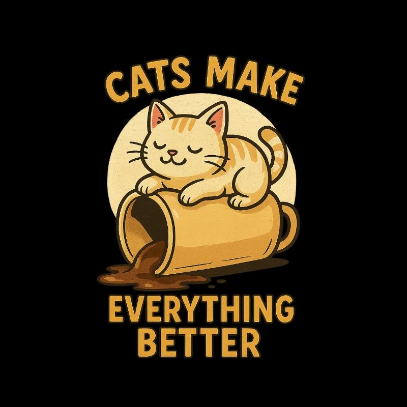 cats make everything better