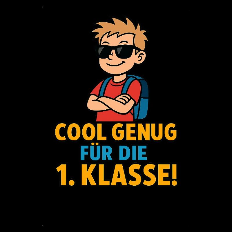Cool enough for 1st grade boy son pride