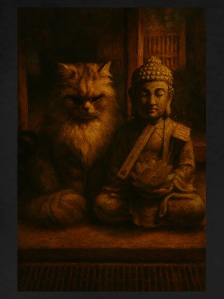 Buddha Cat