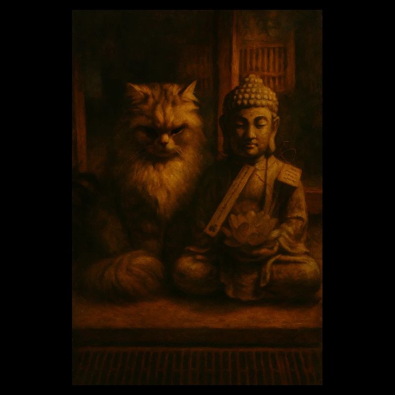 Chat Bouddha