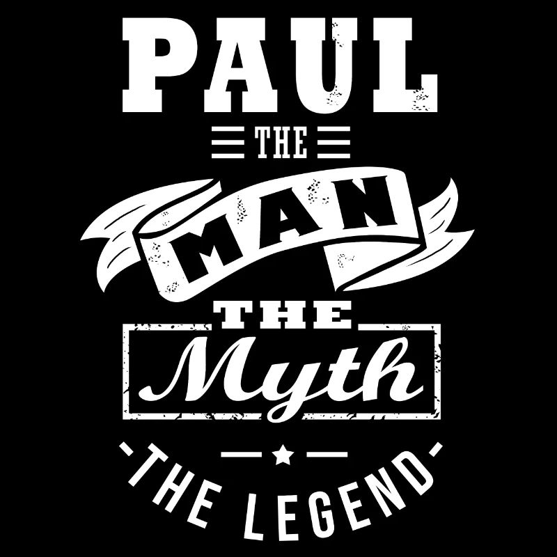 PAUL the man, the myth, legend personalized gift