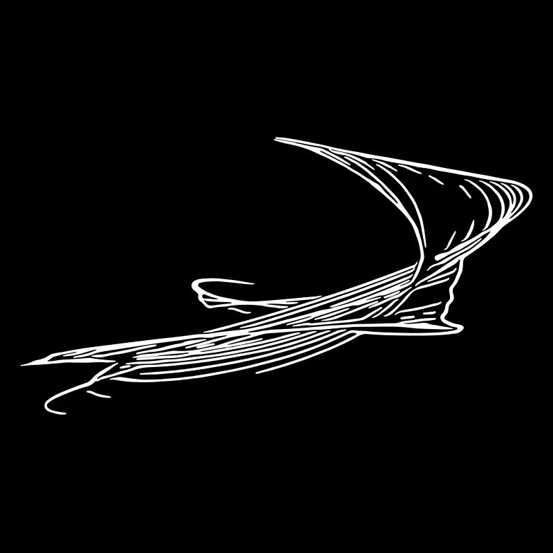 Storm and Wind Vector Weather Motif