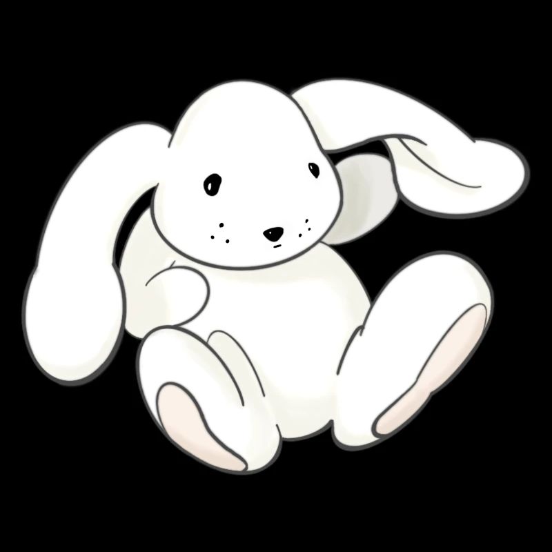 Lapin doudou bébé