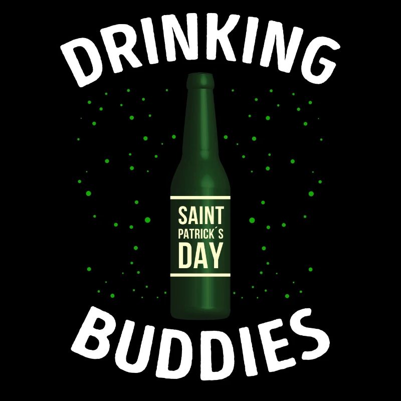 Fête des copains de boisson Saint-Patrick