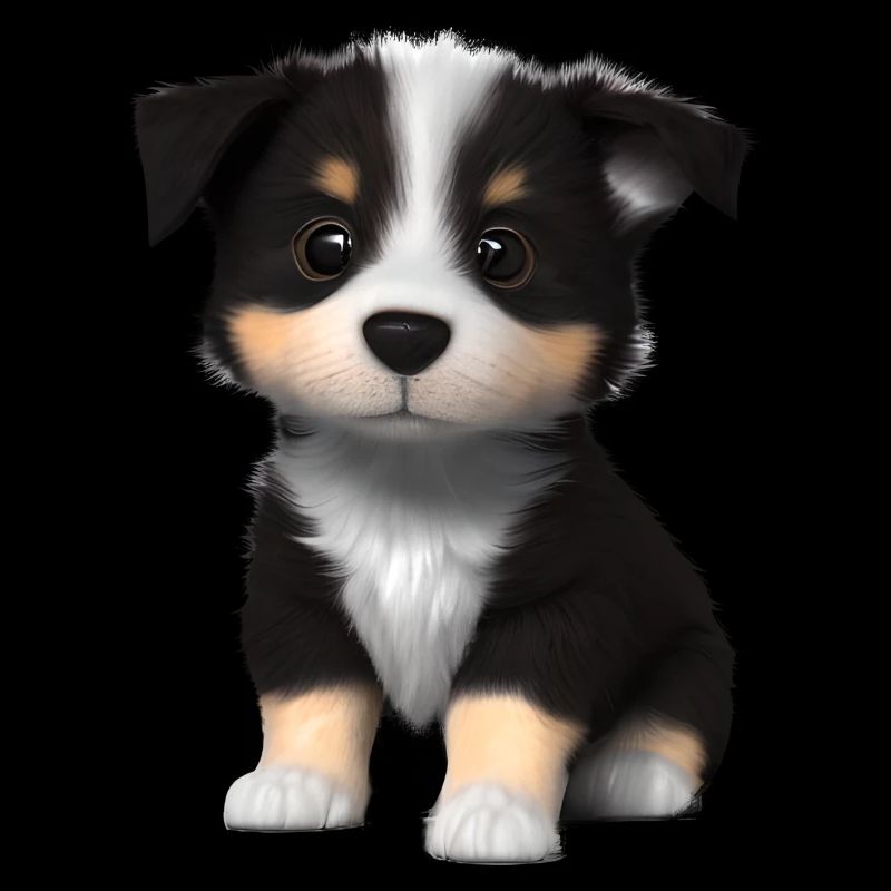 Chiot Berger Australien Propriétaire Chien