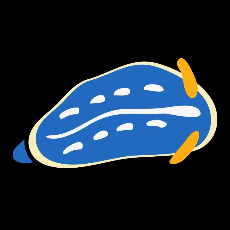 bunte meerestiere nacktschnecke