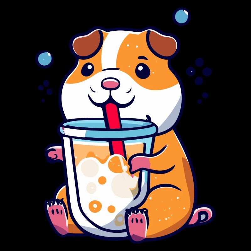 Bubbletea Hamster Geschenk