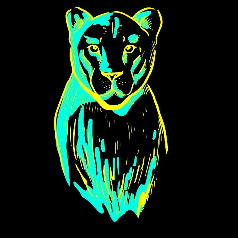 Tiger lion cat cats wild animals leopard