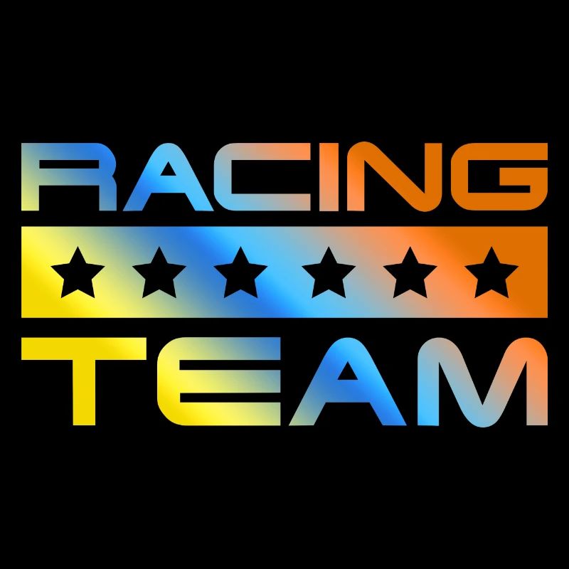 Racing Crew Colorful