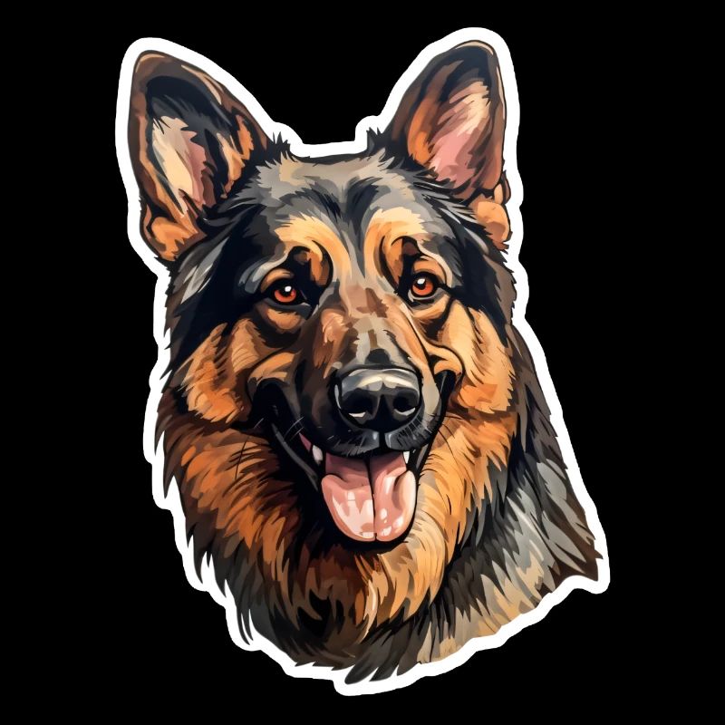 German Shepherd Artistic
