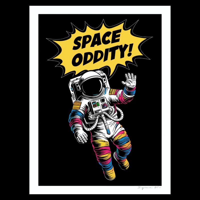 Space Oddity Aventure spatiale