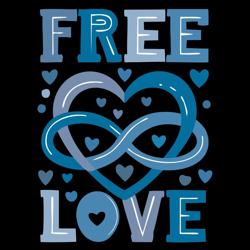 Polyamory Symbol - Turquoise