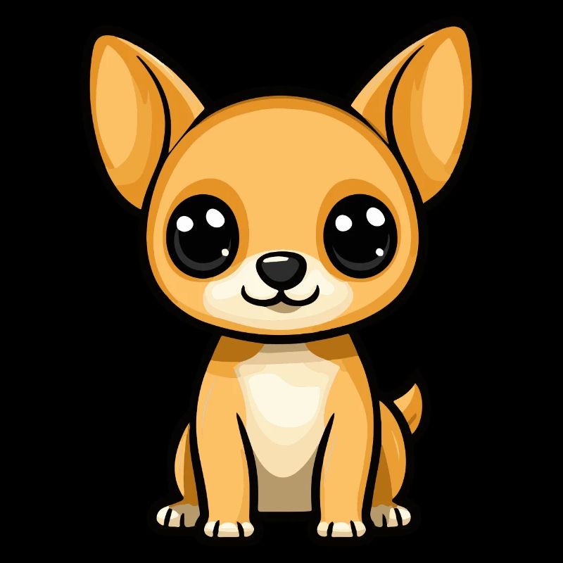 Chihuahua Chien Bande Dessinée Mignon