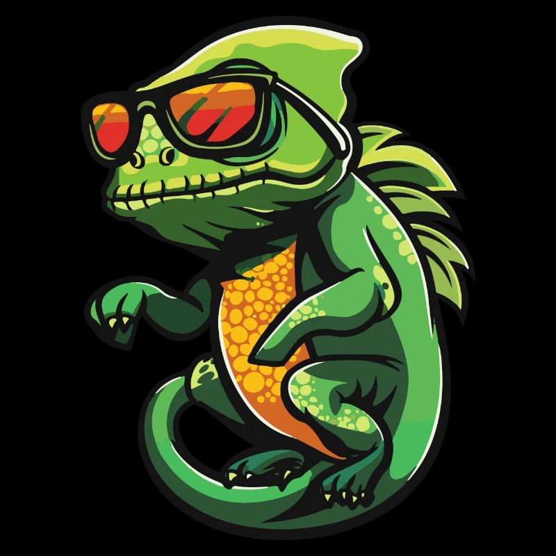 Chameleon Comic Cool