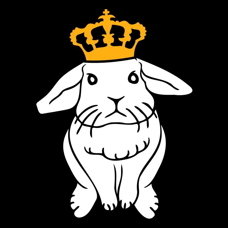 Royal Bunny Crown King Queen Prince Princess