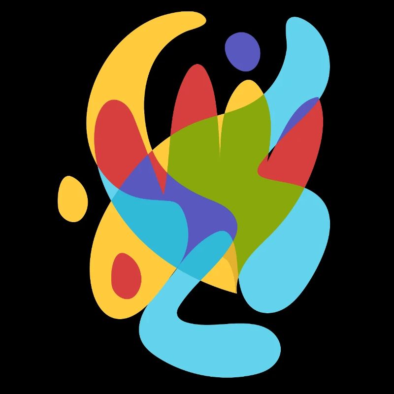 abstract summer tropical flora