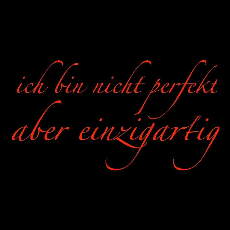ich bin nicht perfekt