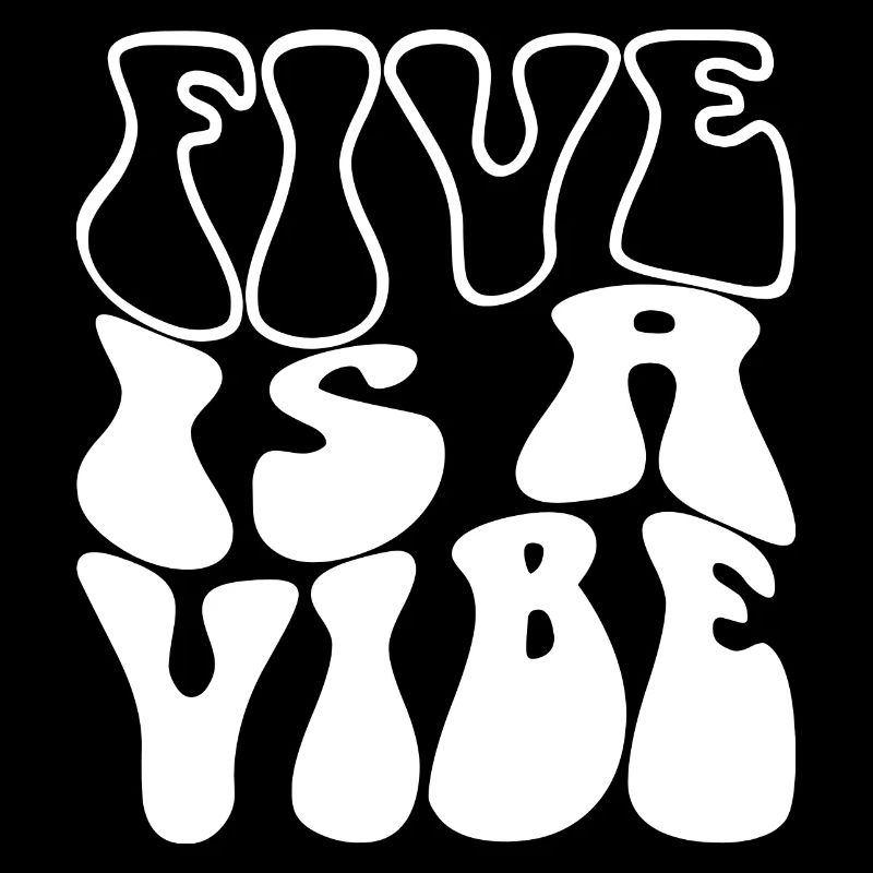 Five Is A Vibe, 5 ans, enfants de 5e anniversaire