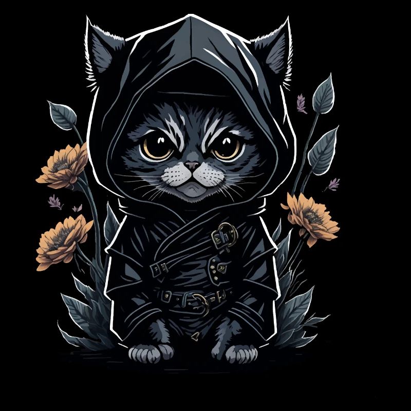 Erlebe Abenteuer mit der Ninja-Katze