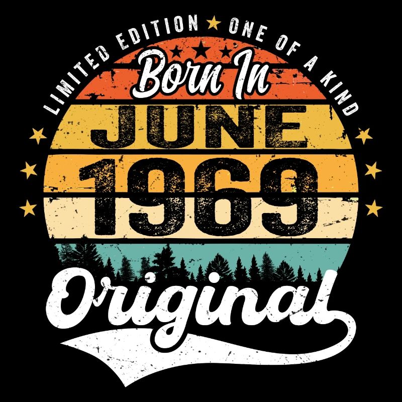 Born in June 1969 Birthday Gift June 1969