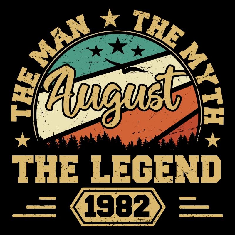 Legendär seit August 1982 Vintage 1982 August