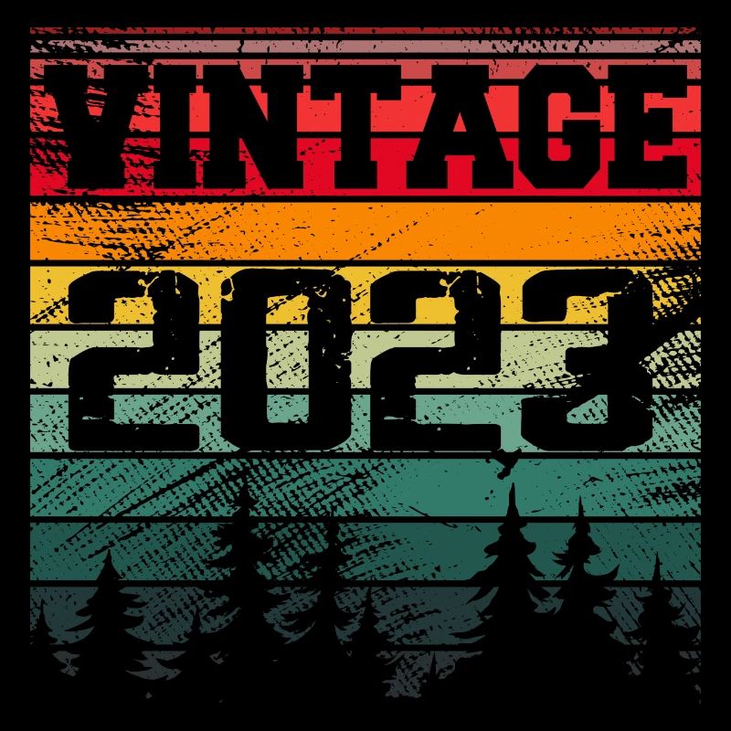 2023 Vintage Geburtstagsgeschenk 2023 Retro