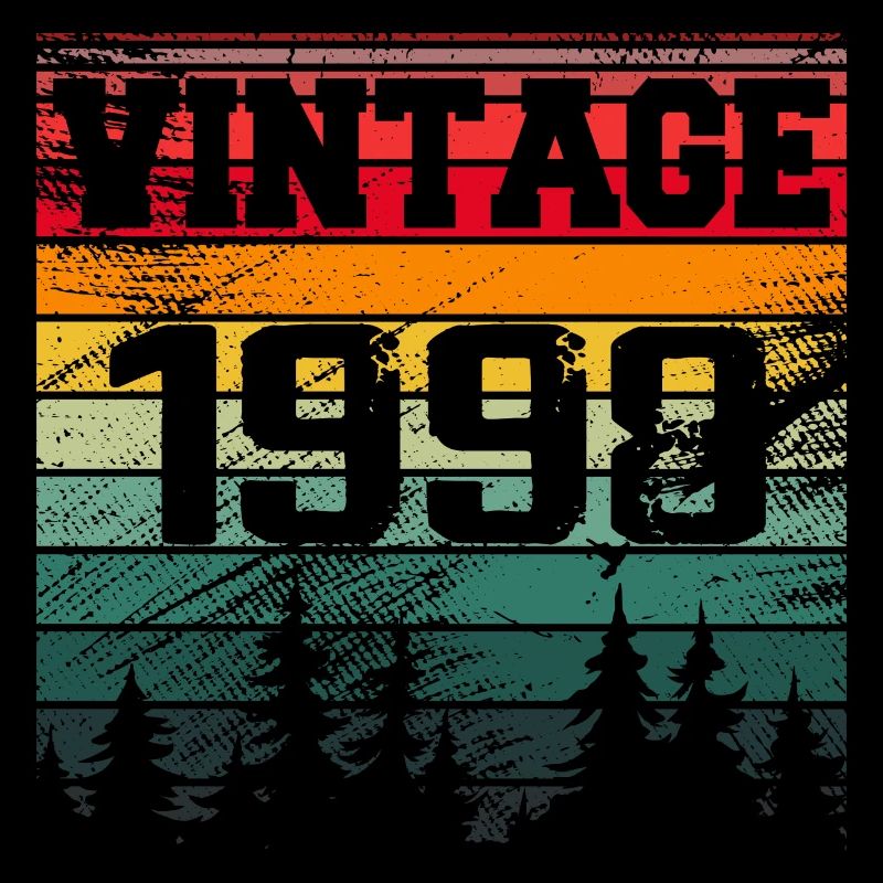 1998 Vintage Geburtstagsgeschenk 1998 Retro