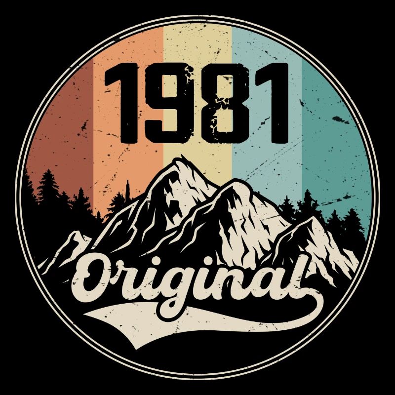 Original 1981 Geburtstagsgeschenk - 1981