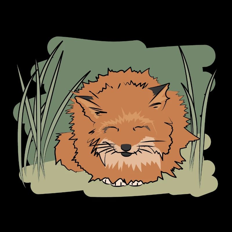 Conception d’illustration « Fox Kisses »