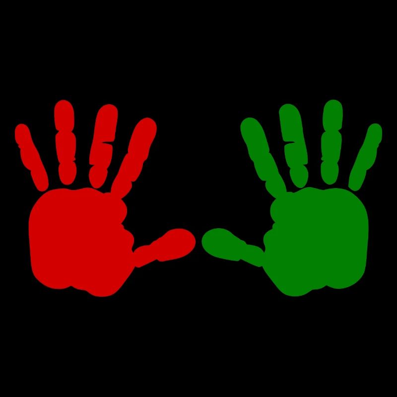 Iran - Iran - Rote hand - blut hand
