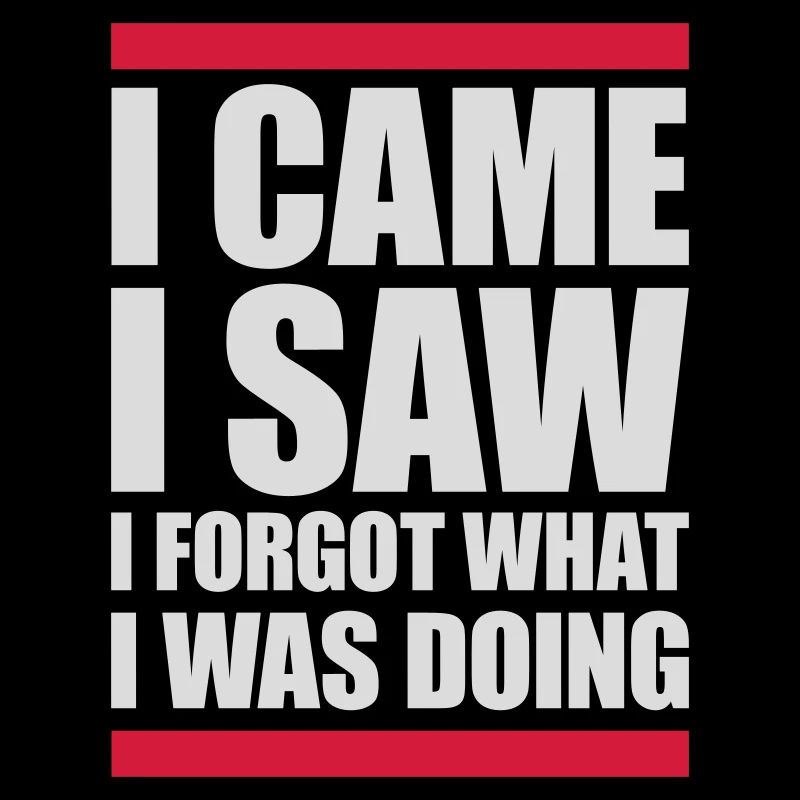 I came saw forget