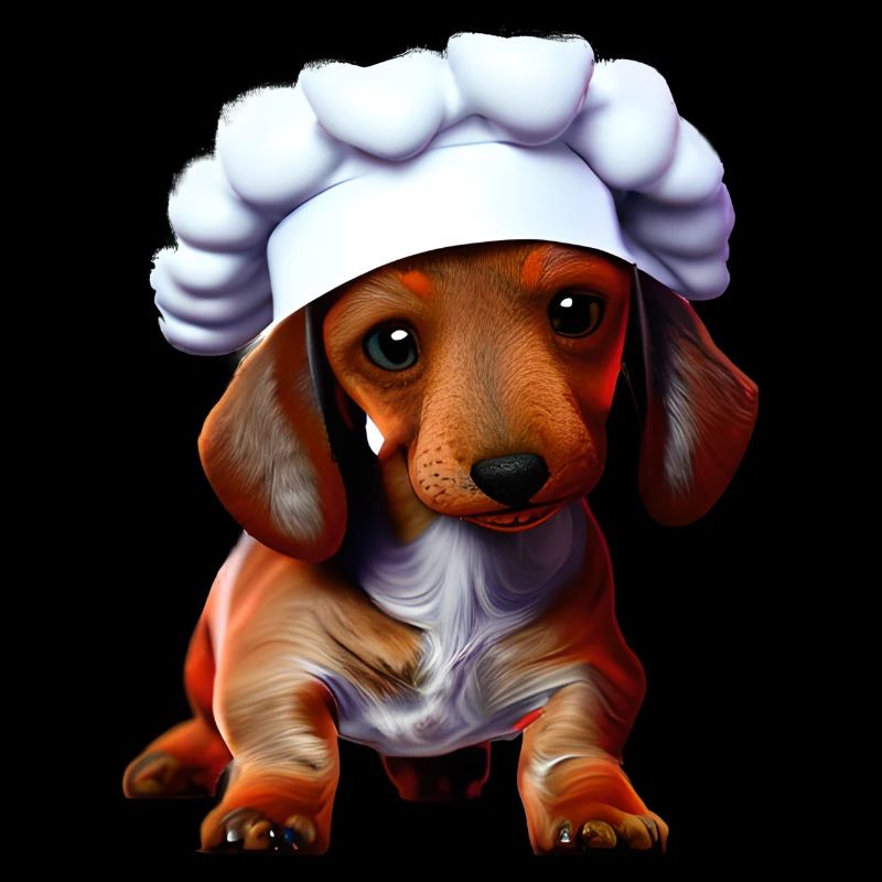 Teckel, Chiot teckel, Restaurateur, Chien, Cuisine, Chiens