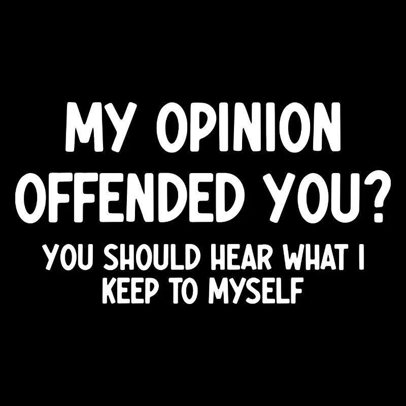 Mon avis vous a offensé ?