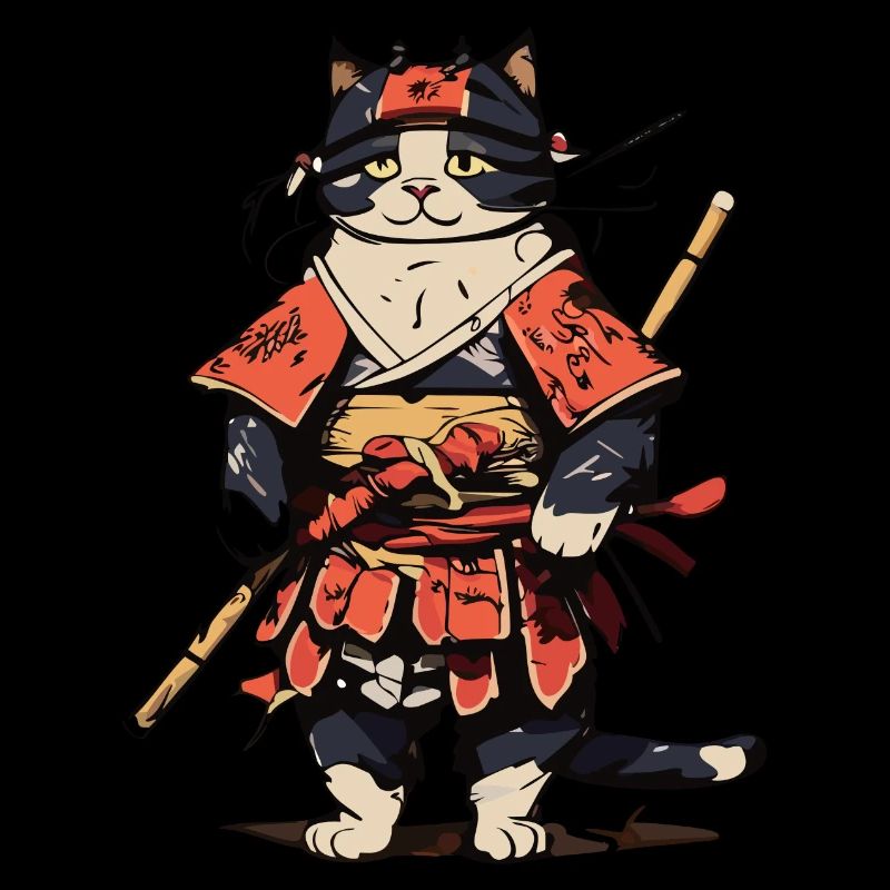 Katzen Samurai