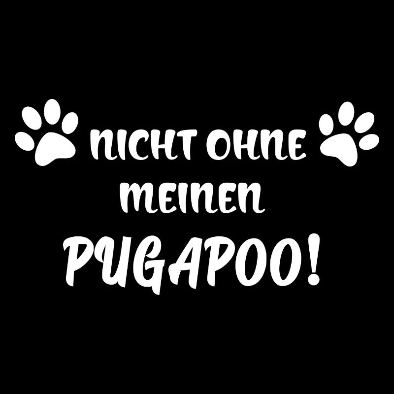 Nicht ohne meinen Pugapoo - Pudel Mops Mix
