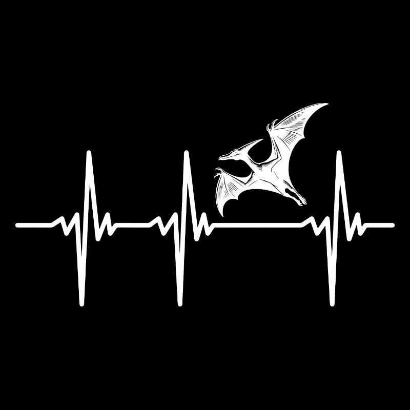 Heartbeat Dinosaur Pterosaur Dino Pteranodon
