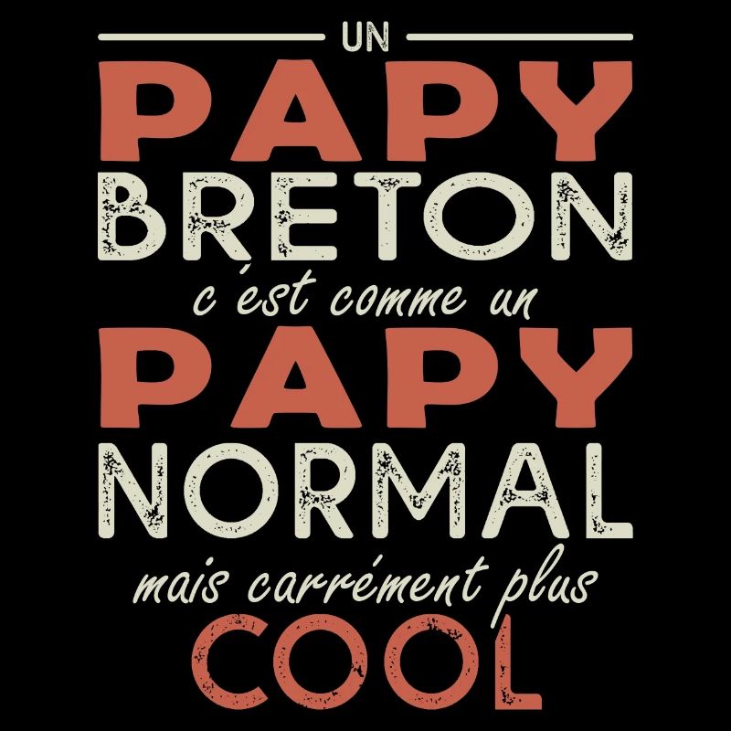 PAPY BRETON cadeau fête papi breton
