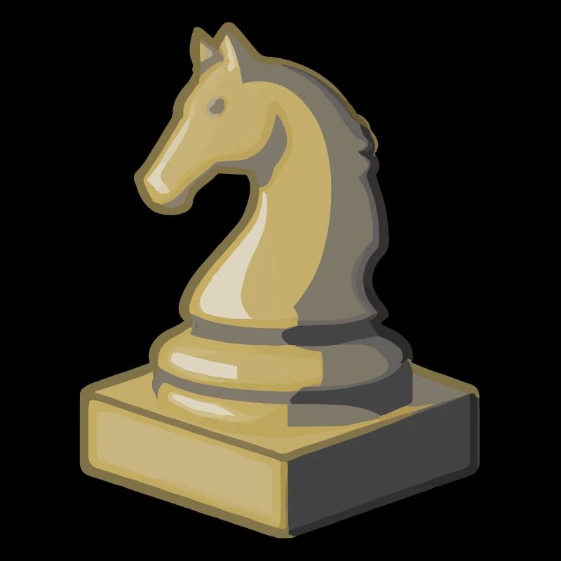 Maître d’échecs Joueur d’échecs Cheval Chess Figure