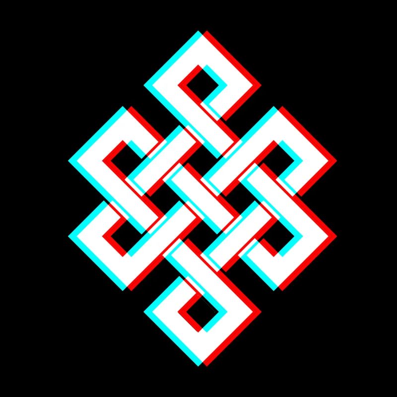 Karma 3D Glitch Anaglyph