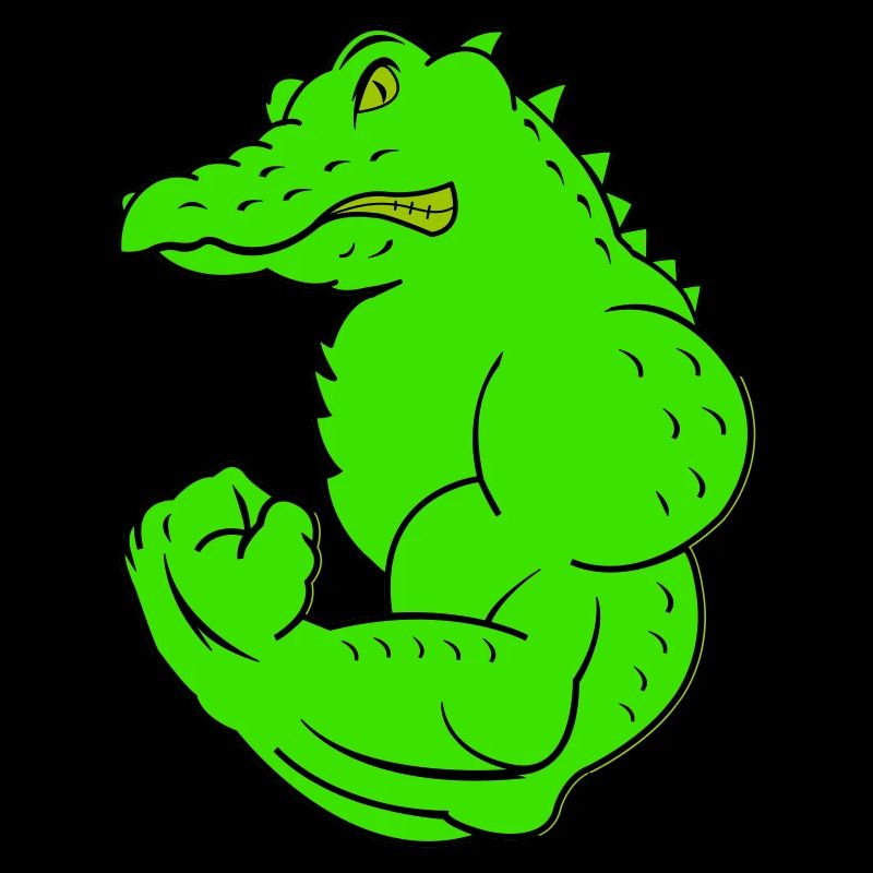 strong crocodile