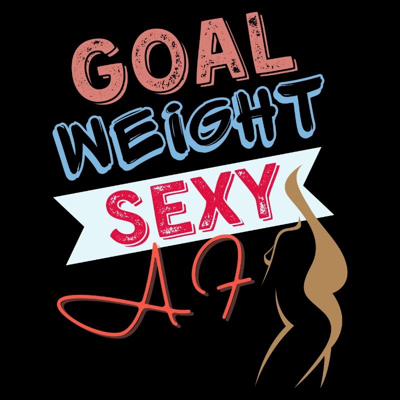 Objectif Poids Sexy AF Mignon Perte de Poids Progrès Femmes