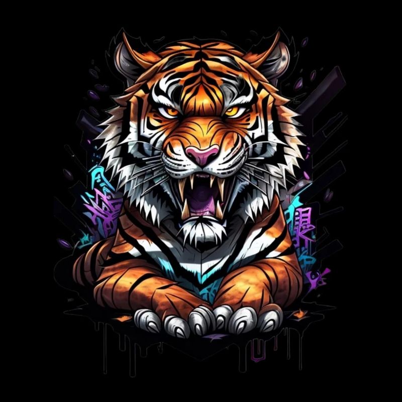 Graffiti Tiger
