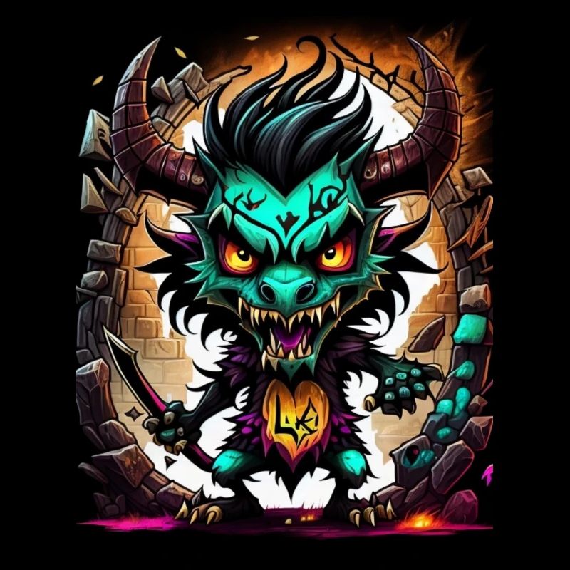 Monstre graffiti