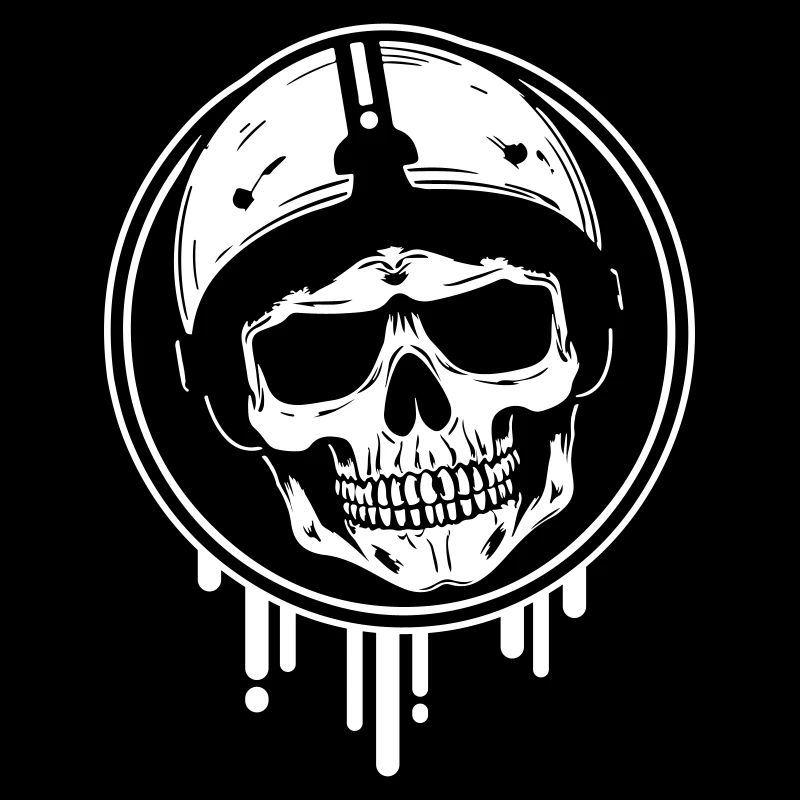 Biker Skull